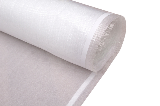 PE Film Transparent White Foam Underlay 2mm Thick Moisture Barrier Underlayment